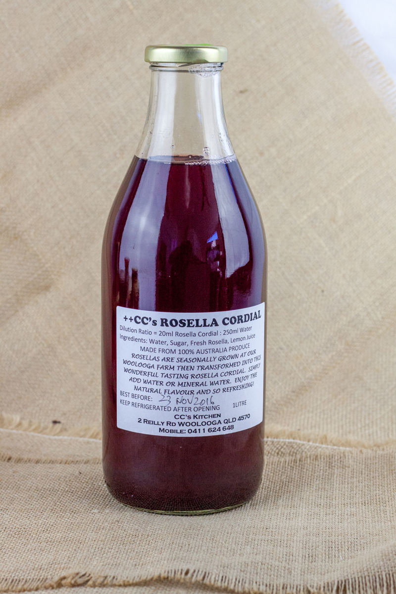 Different ways to enjoy Rosella Cordial